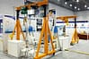 Adjustable portable crane