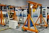 Electric mini mobile portable crane